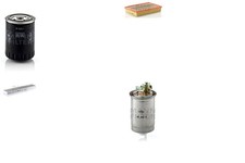 MANN-FILTER Inspektionspaket Filtersatz XL Anschraubfilter Filtereinsatz für VW