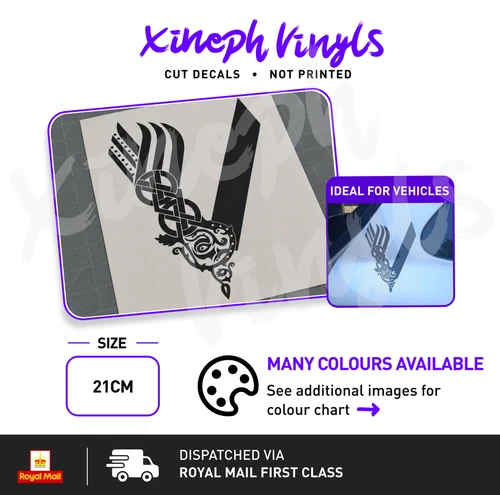 Vikings vinyl sticker decal car ipad viking valhalla (Window Optional) nordic