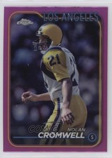 2024 Topps Chrome Pink Refractor Nolan Cromwell #105 1k3y