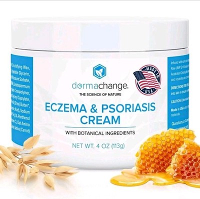 DermaChange Eczema Psoriasis Shingles Cream Dry & Itchy Skin-Seborrheic Derma
