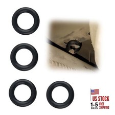 4PCS Car O Rings Rubber Exhaust Hangers,Heavy Duty Muffler Hanger for Reducing