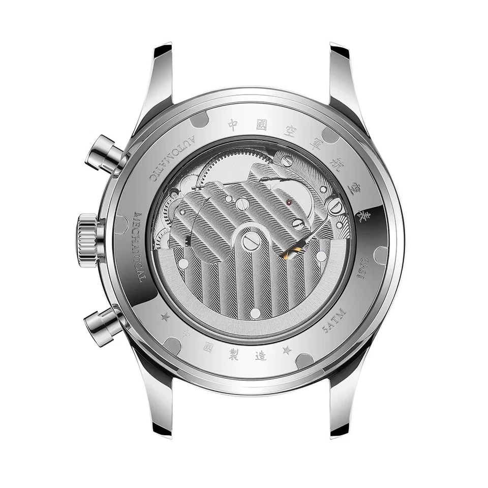 Reloj Pulsera Mecánico Automático ST1654 Movimiento Gaviota Pantalla 24H 1963 Foto 2 de 4