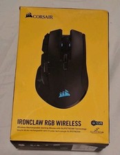 Corsair CH-9317011-NA Ironclaw RGB Wireless Rechargeable Gaming Mouse - Black