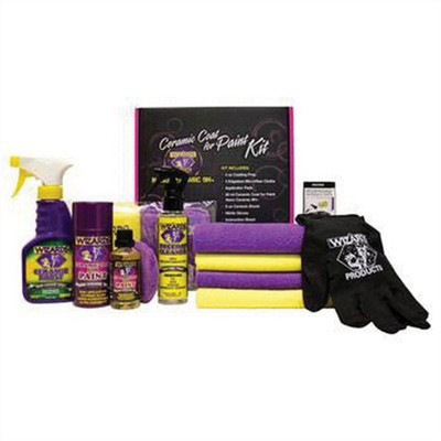  Wizards Products 31009 9-Piece Complete Ceramic Coat Application Kit WIZ.31009