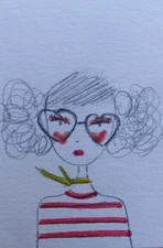 Aceo Original Mixed Media Art