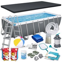 5903890615833 Basen Ogrodowy StelażOwy 488X244X122 Cm 18W1 Bestway 56671N Bestwa