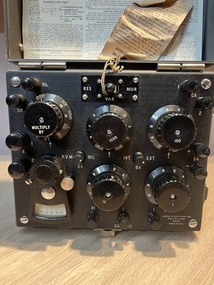 Vintage Leeds & Northrup 5430-AM-1 Wheatstone Bridge Test Set - 2nd Generation