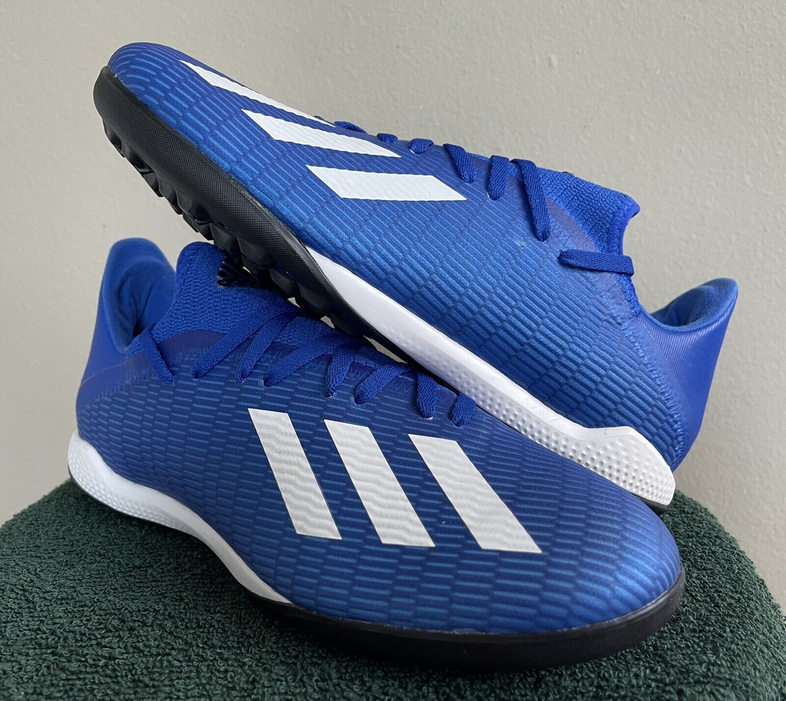 Stand up instead Mount Vesuvius subway Rare New Adidas Men's X 19.3 TF Blue/White TURF Soccer Shoes Sz 8 EG7155 | eBay Stand up instead Mount Vesuvius subway Rare New Adidas Men's X 19.3 TF Blue/White TURF Soccer Shoes Sz 8 EG7155 | eBay