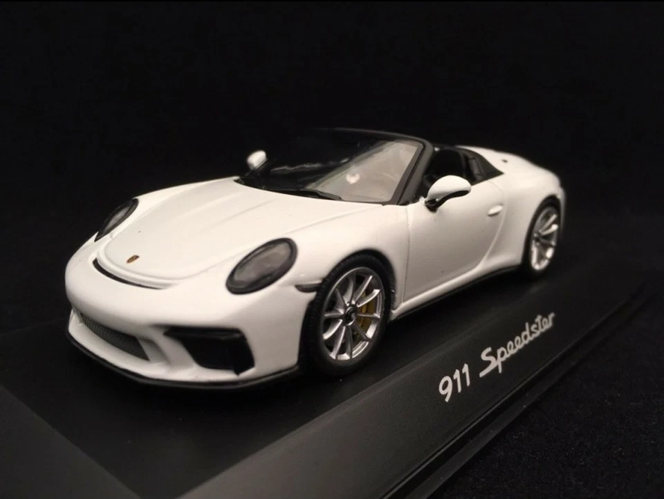 PORSCHE 911 991 II SPEEDSTER 2019 BIANCO NERO INTERNI SPARK WAP0201930K 1/43 - Immagine 3 di 4