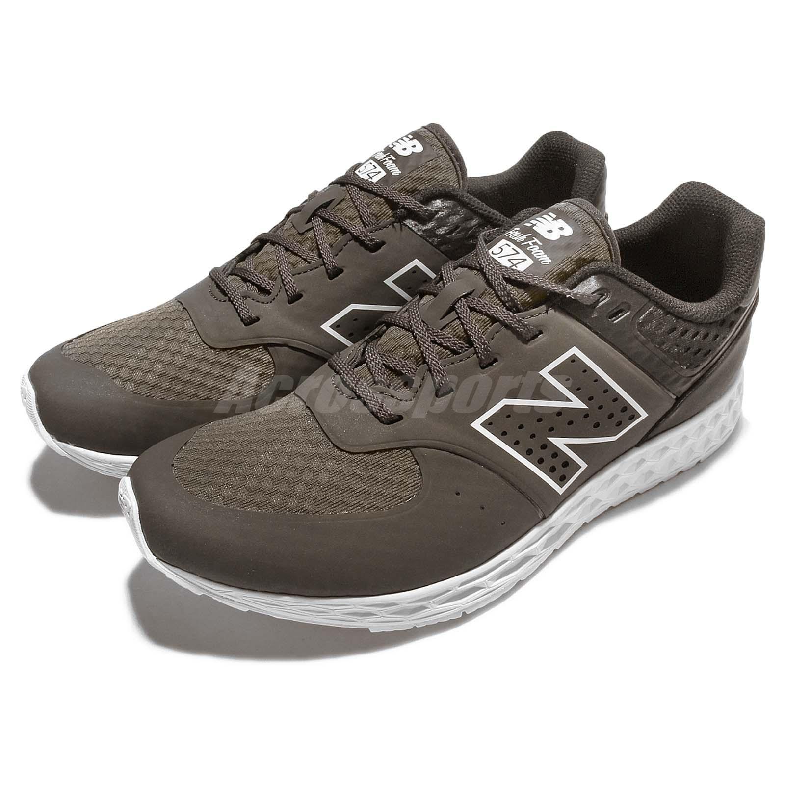 New Balance MFL574WB D Fresh Foam Breathe Green White Uomo Running MFL574WBD