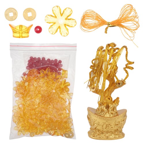 Geldbaummaterialpaket Bonsai-Baum-Zubehör Glücksbaum Selber Machen