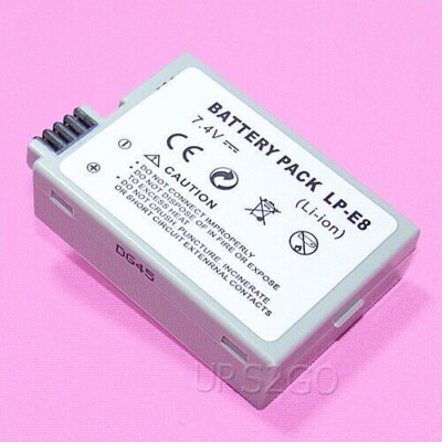 High Capacity 1360mAh Li_ion Substitutable Excellent Battery for Canon Rebel T5i