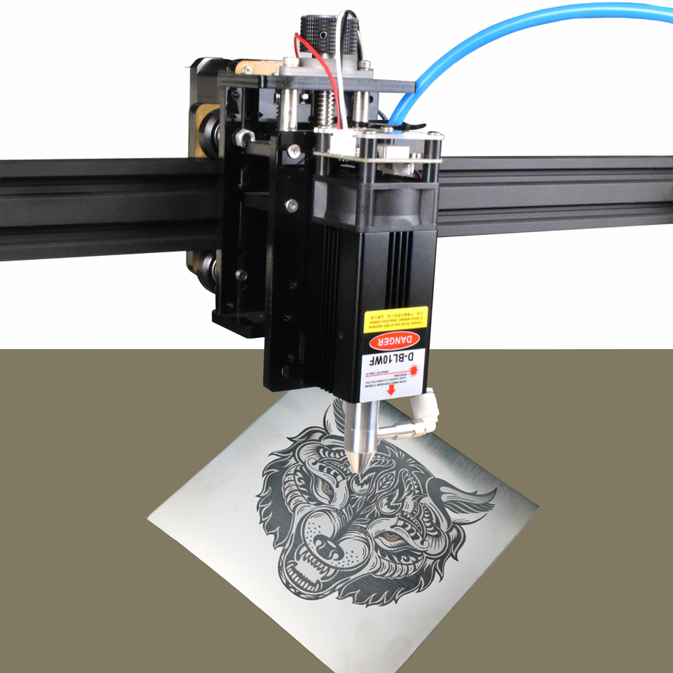 80W Laser Engraver Module Head with Air Assist for CNC Engraving ...