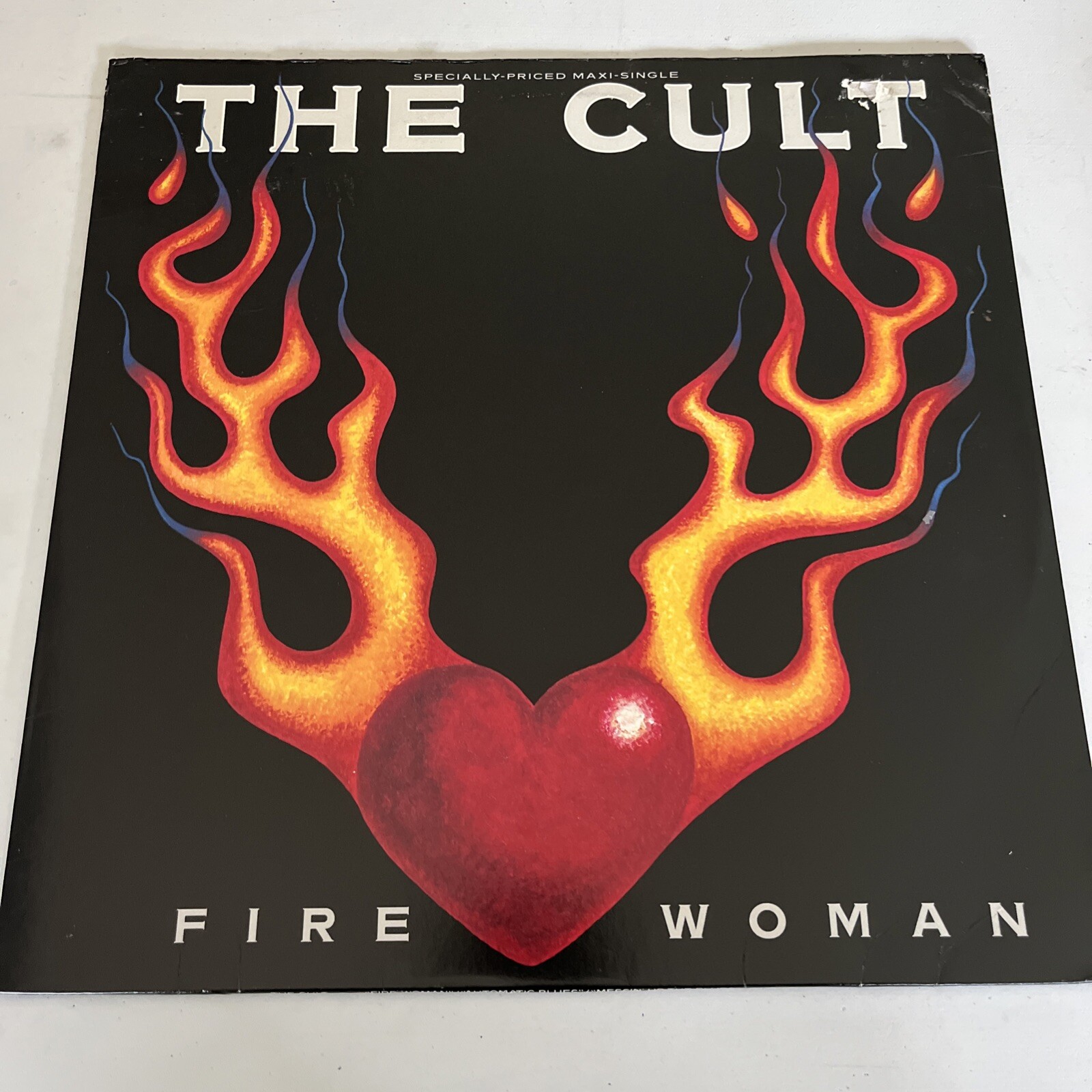 THE CULT~ Fire Woman 1989 Vinyl RECORD 12