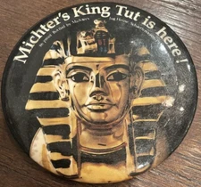 Vintage 1978 Michter’s Jug House King Tut 86 Proof Bourbon Promotional Pin