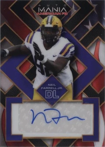 2022 Wild Card Auto Mania American Football Neil Farrell Jr. #AMA-SQ78