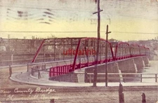 1912 NEW COUNTY BRIDGE, HAVERHILL, MA.