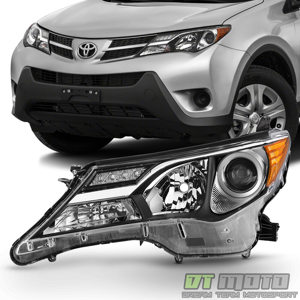 Halogen Projector Headlight Headlamp W/O Blubs For 2013 2014 2015 Toyota Rav4 81170-OR042 81130 - Foto 6