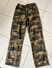 Children's Place Boy Military Camo Pants SemiSoft Pockets Adjust Waist Sz 12 NEW