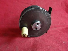 A GOOD VINTAGE 3" MALLOCH OF PERTH PATENT CENTREDRAG FLY REEL