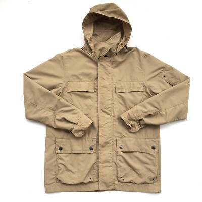 Lands End Windbreaker Jacket Size 