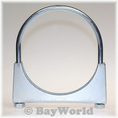 1 x Auspuffschelle Rohr-Bügel Schelle U-Bolt Clamp M10 x 95 mm Sport Endtopf TOP