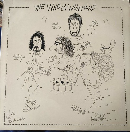 "The Who by Numbers" Italy Neon VG+ LP VINYL 1975 Townshend Daltrey - Picture 2 of 4