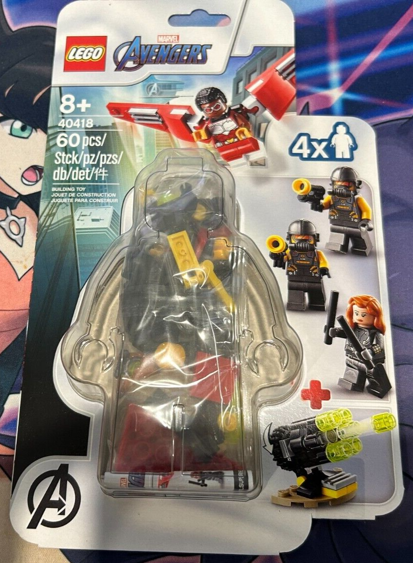 Lego Marvel Super Heroes 40418 FALCON BLACK WIDOW TEAM UP New