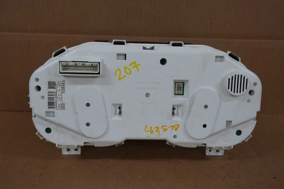 Subaru XV 2014 Crosstrek cabezal de instrumento velocímetro medidor grupo 77.880 millas Foto 2 de 4