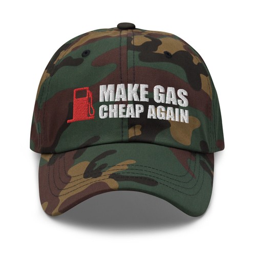 Make Gas Cheap Again Embroidered Dad hat, Funny Gas Price Hat - Picture 8 of 12