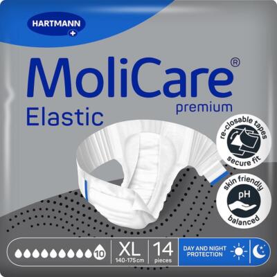 MoliCare  Premium Elastic 10 Tropfen Gr. XL 14 Stück
