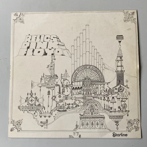 Pink Floyd - Relics UK 1971 LP Starline Textured Sleeve 12" VINYL LP Record