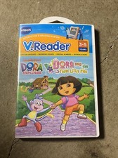 V.Reader Vtech Interactive E-Reading Dora The Explorer And The Three Little Pigs
