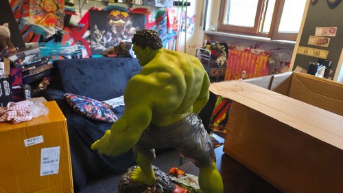 Hulk avengers 1/6 pvc statua - Foto 6 di 13