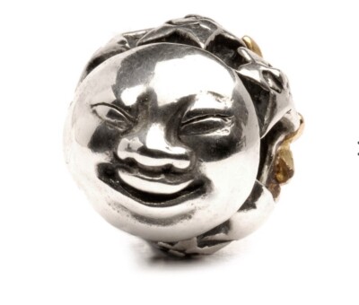 Authentic Trollbeads-Happy Universe Bead-Gold&Silver(TAGBE