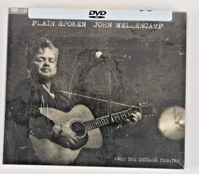 John Mellencamp - Plain Spoken From The Chicago Theatre CD DVD 2018 Audio Muisc