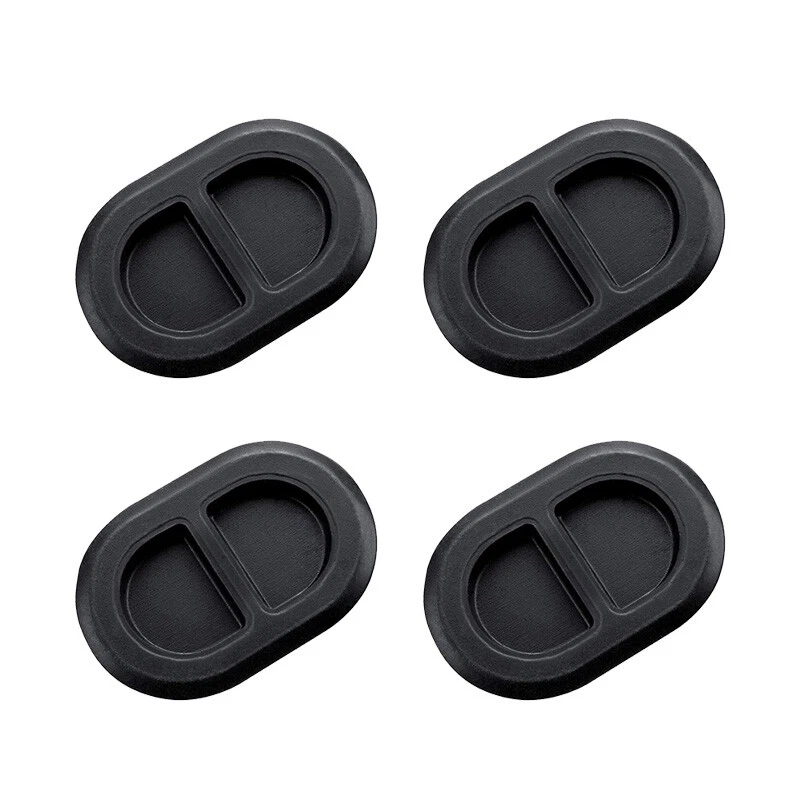 4 tapones de drenaje de bandeja de piso tapón de goma para Jeep Wrangler JK JL 2014-2025 Foto 4 de 4