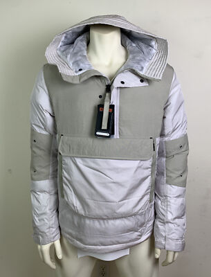 Nike Sportswear Synthetic Fill Anorak Repel Menâs Jacket Grey White | eBay
