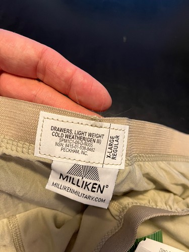 NWT Milliken Conceal NTS Military Lightweight Layer Drawer Pant Men Size X Large - Picture 5 of 12