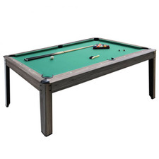 Garlando Tavolo da biliardo Austin 6 Con Piano Di Gioco In Mdf Marrone Scuro