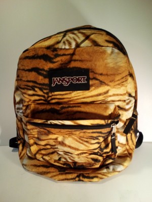 jansport tiger backpack