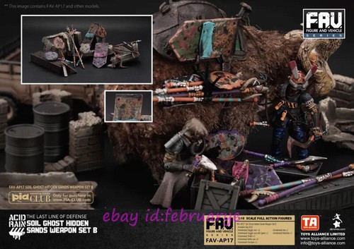 Ori Toy 1/18 FAV-AP17 Acid Rain World Soil Ghost Hidden Sands Weapon Set B New - Picture 5 of 8