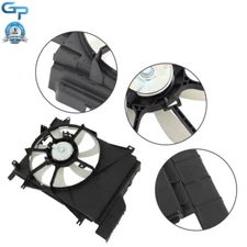 2014-2020 21 2022 For Mitsubishi Mirage Radiator Cooling Fan Assembly Single Fan