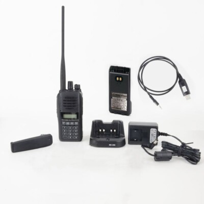 IC-T10 5W 5KM Walkie Talkie Dual Band Waterproof VHF UHF Radio+