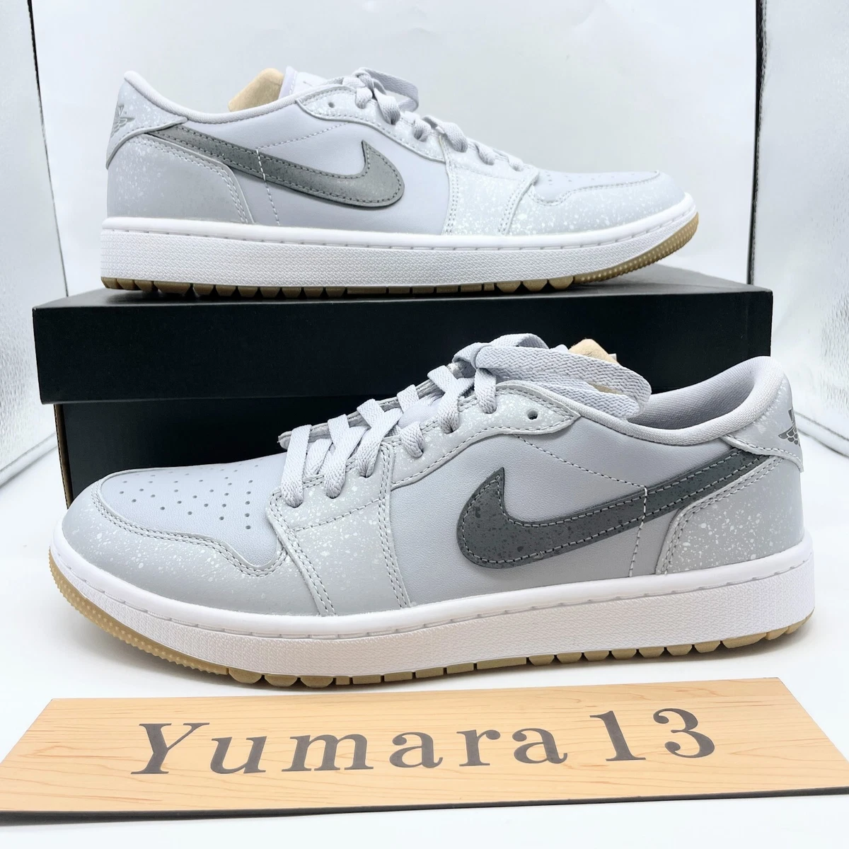Jordan 1 Golf Low Wolf Grey Gum | eBay