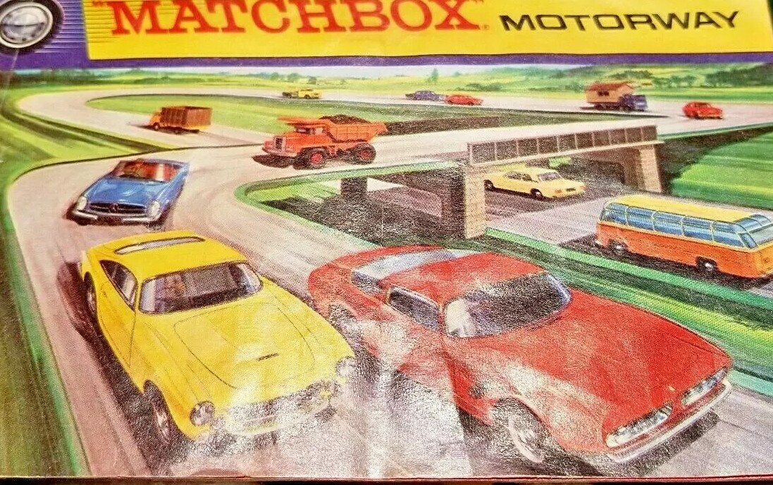 vintage matchbox race track