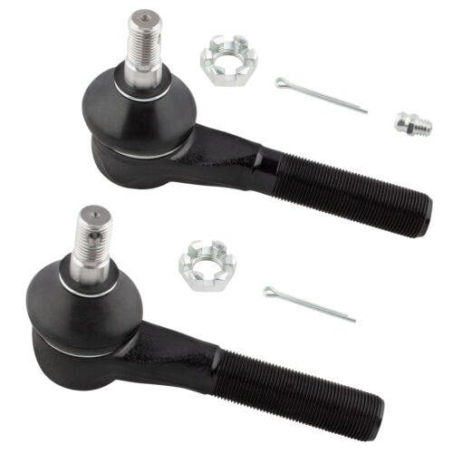 Front Outer Tie Rod End Pair Set Left & Right For 92-02 Ford E150 Econoline Van - Picture 2 of 9
