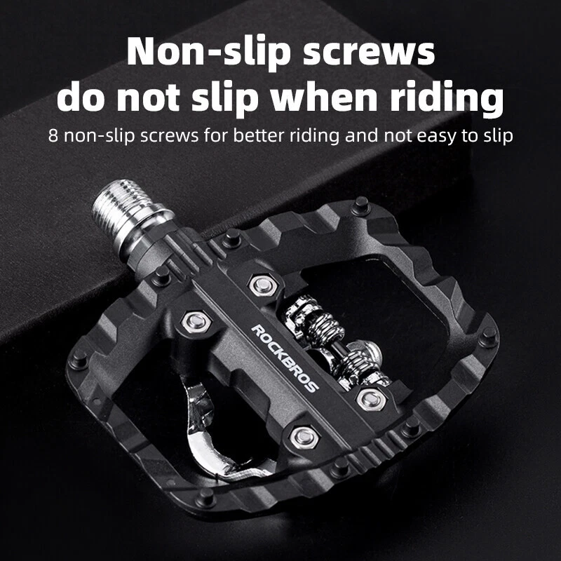 Mountain Bike Pedals - Durable Nylon DU Bearing