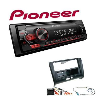Pioneer 1-DIN Autoradio USB AUX Android Einbauset für Audi TT  2006-2014