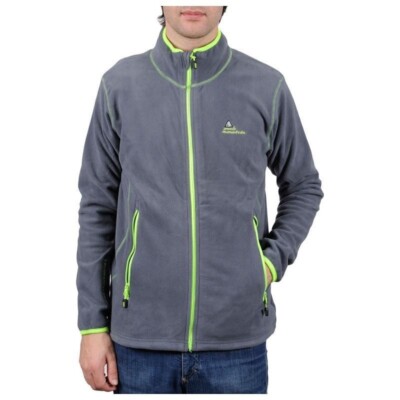 Peak Mountain Cartel Fleece Jacket Grey Large TD7 SS 13